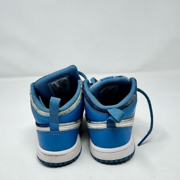 Nike Air Jordan Retro 1 Mid TD Washed Denim Blue DM8950-400 Size 9C - Picture 3 of 6